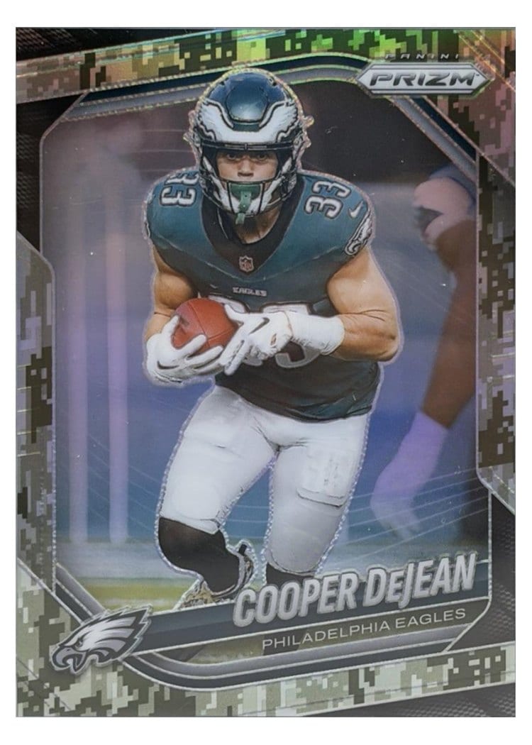 2025 Panini Prizm Base Set Cooper DeJean #170 card