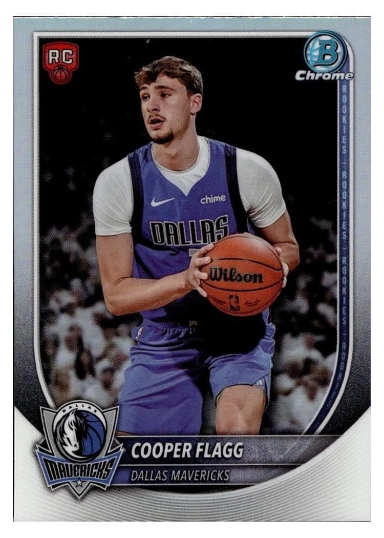 2025-26 Bowman Rookie Red RC Logo Cooper Flagg #BRR-1 card