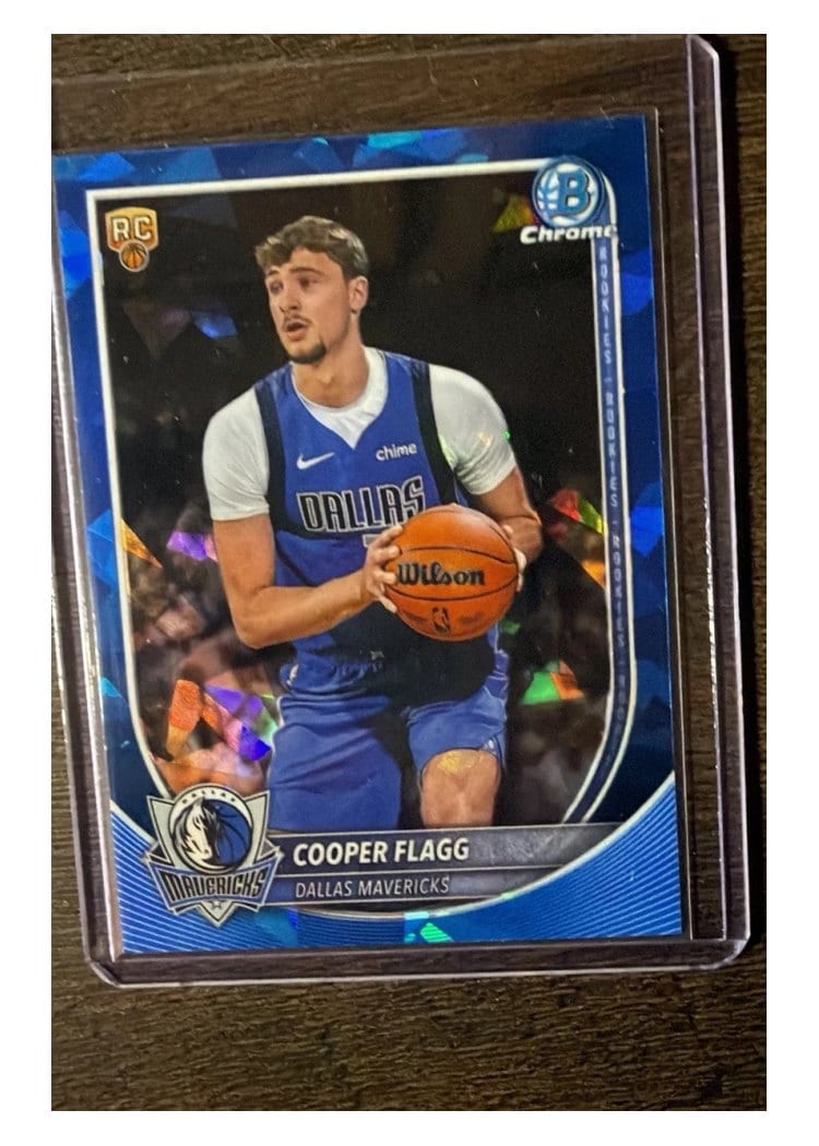 2025-26 Bowman Sapphire Chrome Sapphire Cooper Flagg #BCV-1 card