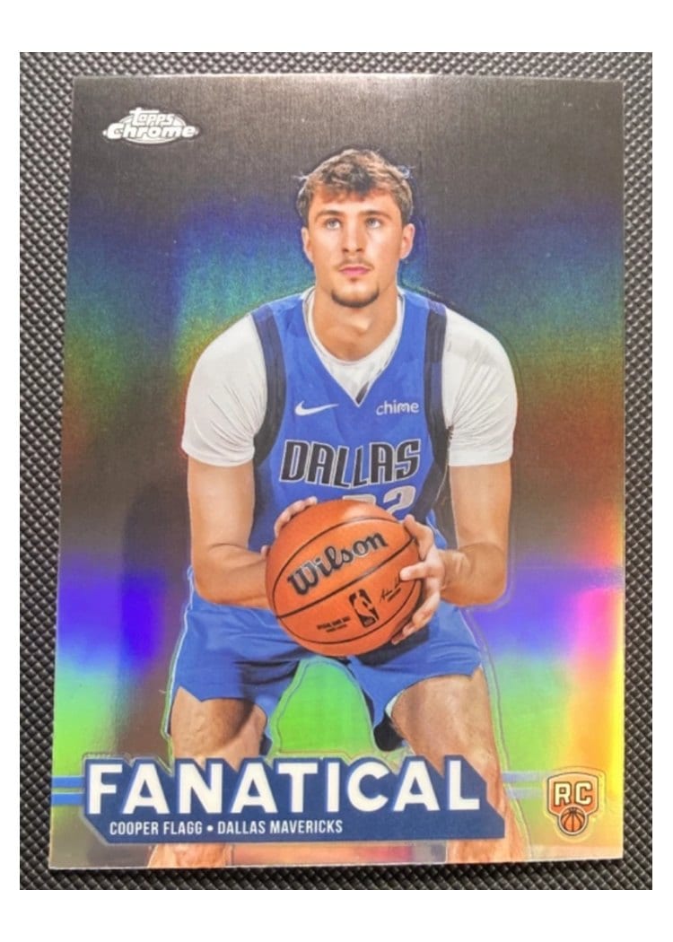 2025-26 Topps Chrome Fanatical Cooper Flagg #FAN-21 card