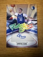 2025-26 Topps Chrome Future Stars Autographs Cooper Flagg #FS-CF