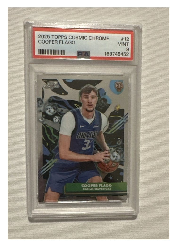 2025-26 Topps Cosmic Chrome Base Set Cooper Flagg #12 card
