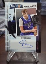2025-26 Topps New Applicants Autographs Cooper Flagg #NA-CF