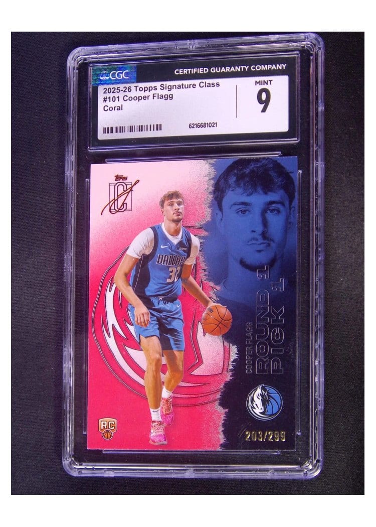 2025-26 Topps Signature Class Base Set Cooper Flagg #101 card