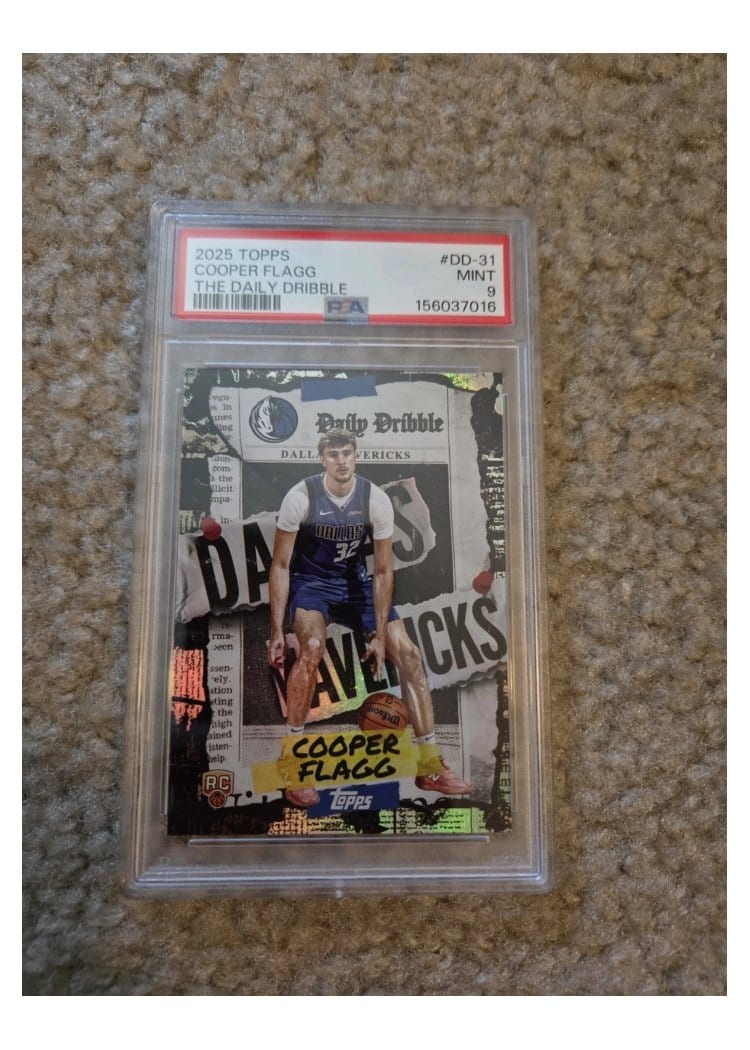 2025-26 Topps The Daily Dribble Cooper Flagg #DD-31 card