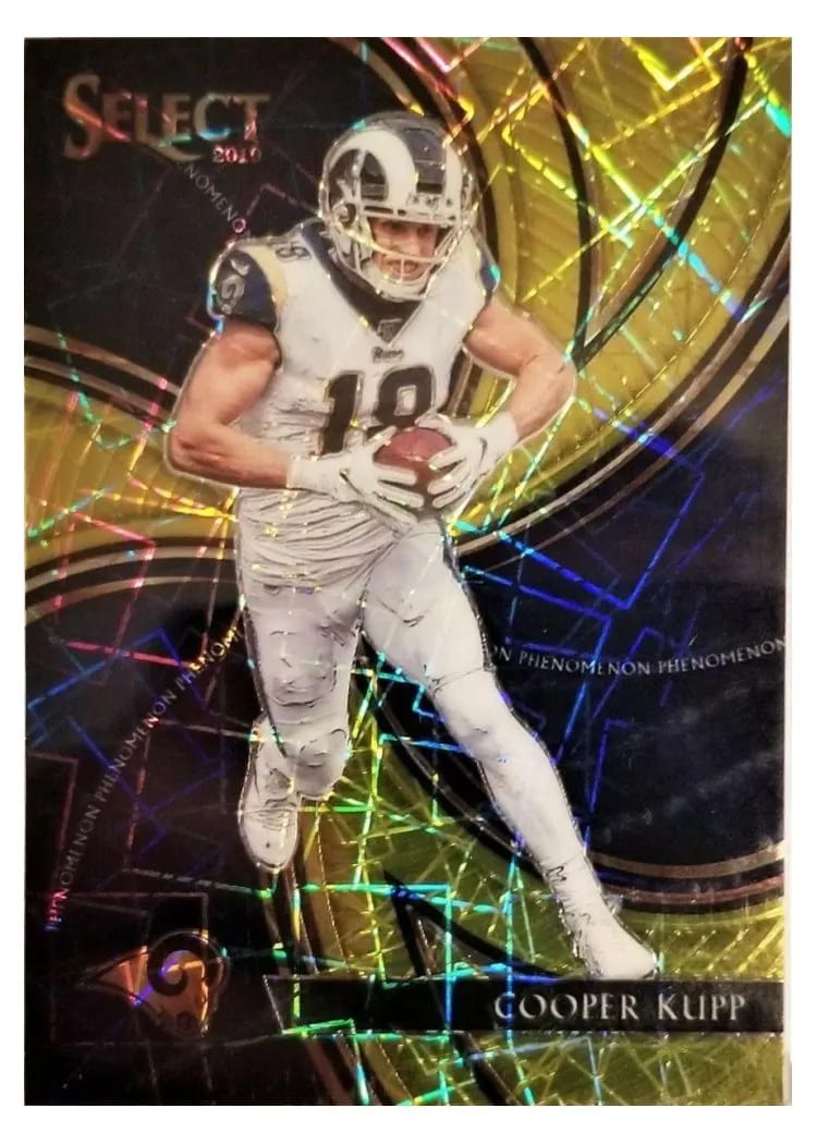 2019 Panini Select Phenomenon Cooper Kupp Gold Prizm #15