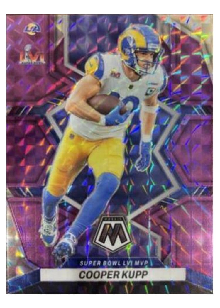 2022 Panini Mosaic Base Set Cooper Kupp Purple #299 card