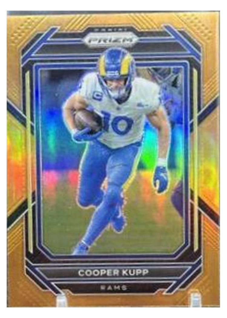 2022 Panini Prizm Base Set Cooper Kupp Orange #162 card