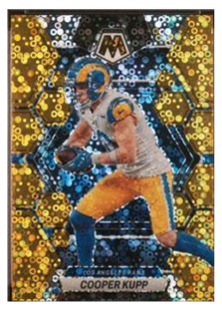 2023 Panini Mosaic Base Set Cooper Kupp No Huddle Gold #267 card