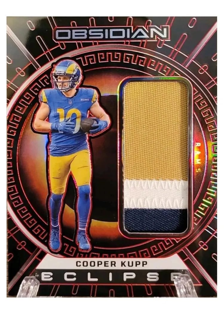 2023 Panini Obsidian Eclipse Cooper Kupp #ECL-CKU card