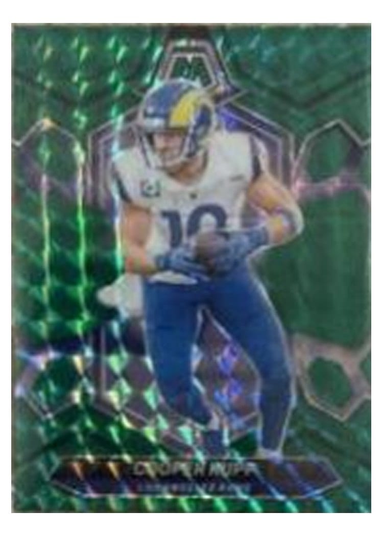 2024 Panini Mosaic Base Set Cooper Kupp Green #129 card