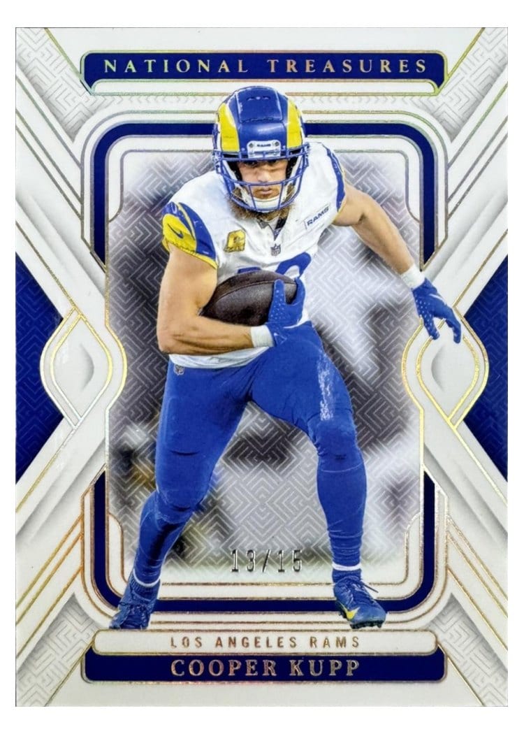 2024 Panini National Treasures Base Set Cooper Kupp Holo Gold #59 card