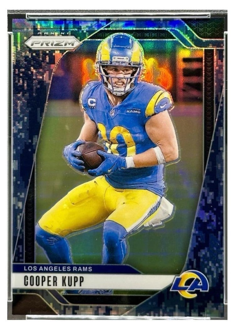 2024 Panini Prizm Base Set Cooper Kupp Navy Camo #169 card