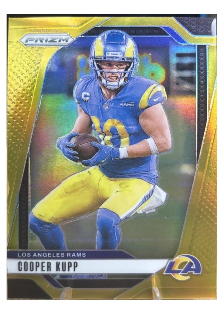 2024 Panini Prizm Base Set Cooper Kupp Gold #169 card