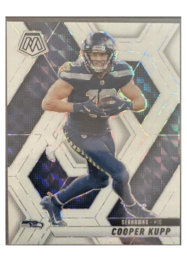 2025 Panini Mosaic Base Set Cooper Kupp White #60 card