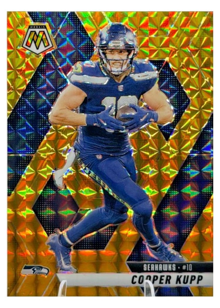 2025 Panini Mosaic Base Set Cooper Kupp Gold #60 card