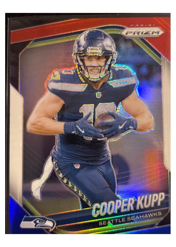 2025 Panini Prizm Base Set Cooper Kupp Red White Blue #16 card