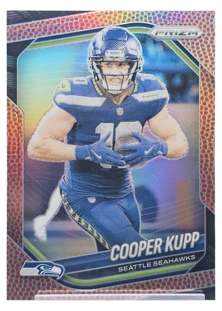 2025 Panini Prizm Base Set Cooper Kupp Pigskin #16 card