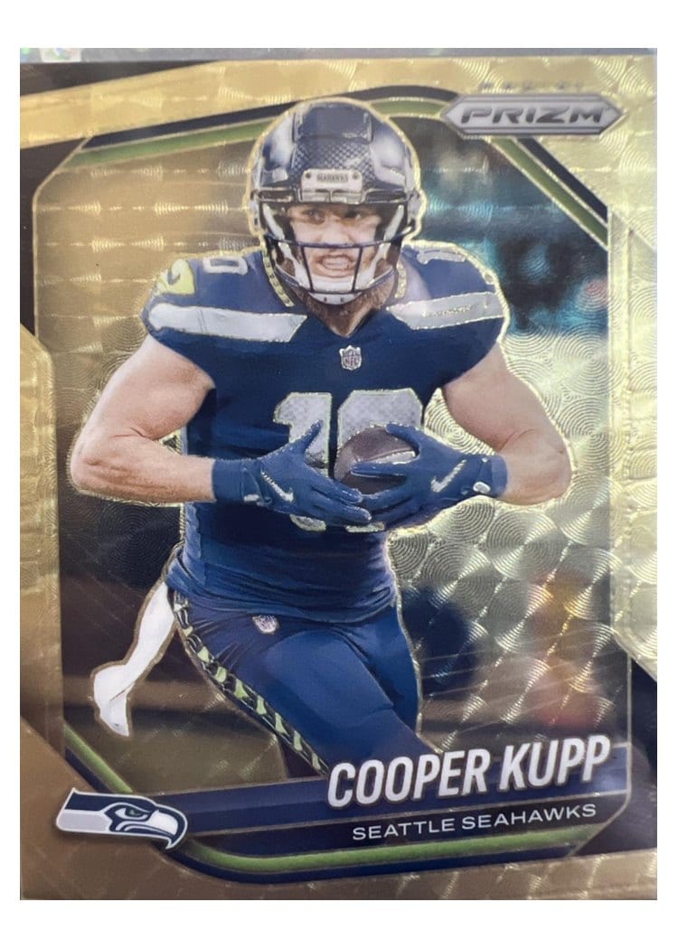 2025 Panini Prizm Base Set Cooper Kupp Gold Vinyl #16 card