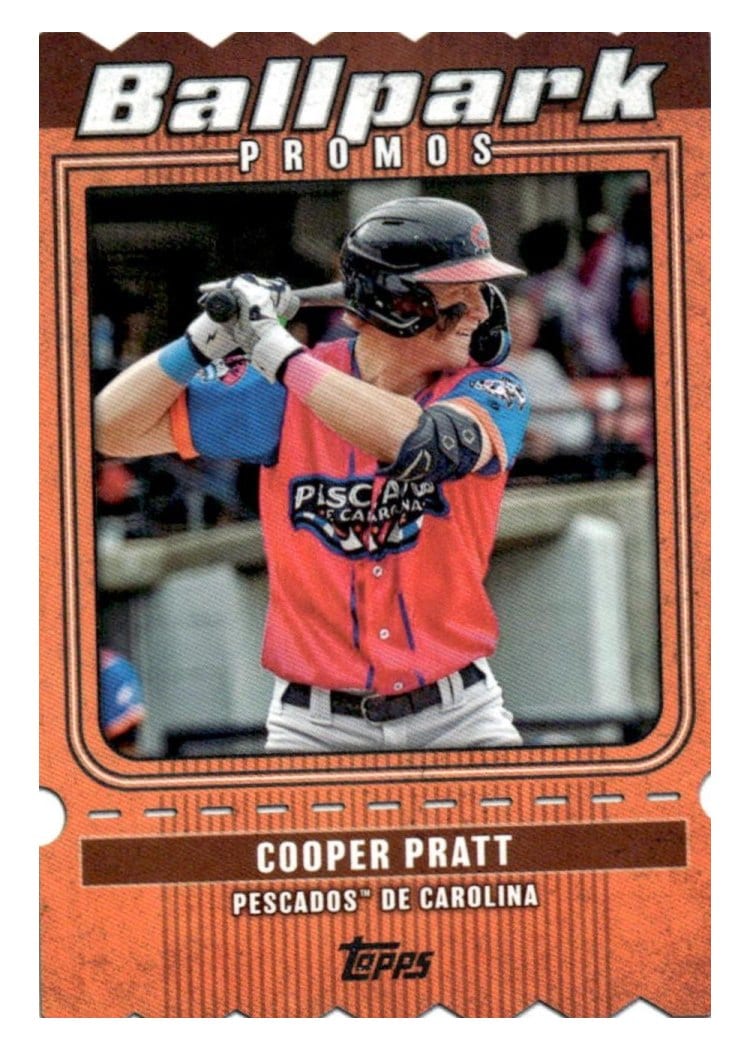 2025 Topps Pro Debut Ballpark Promos Cooper Pratt #BP-13 card