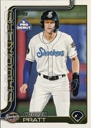 2025 Topps Pro Debut Base Set Cooper Pratt #PD-5 card