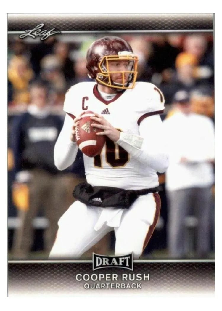 2017 Leaf Draft Cooper Rush #14 card