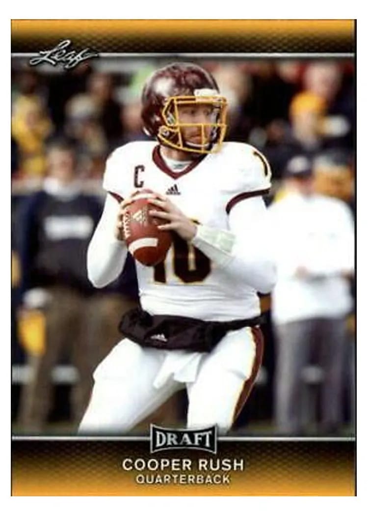 2017 Leaf Draft Cooper Rush #14 card