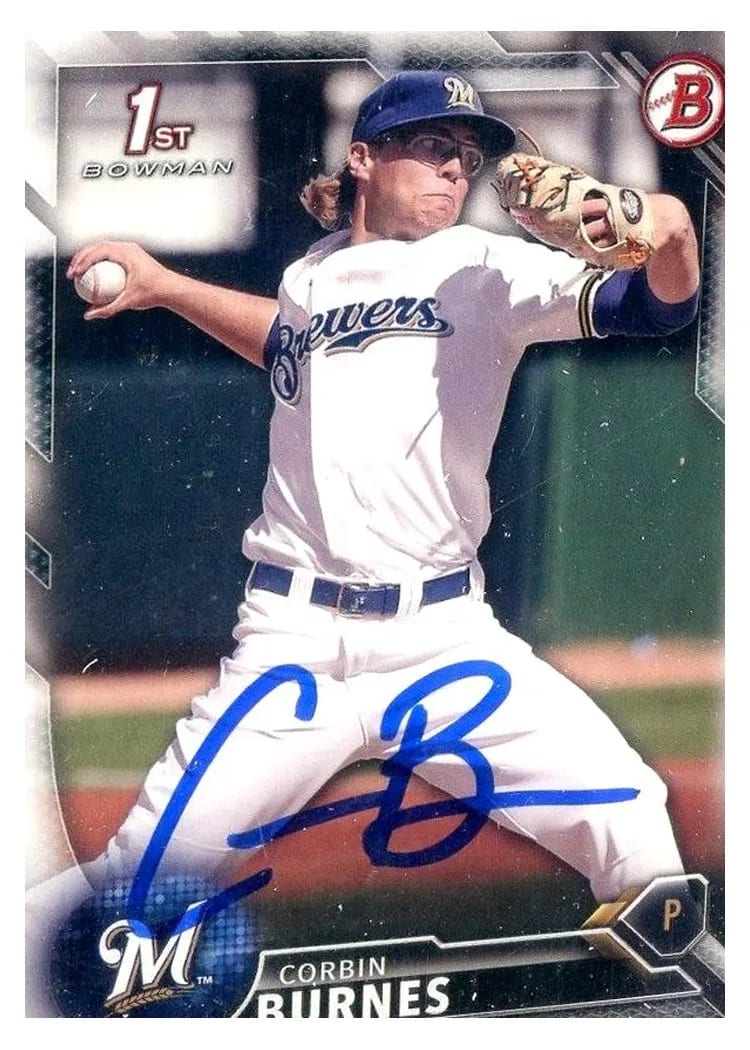 Corbin Burnes, 2016 Bowman Draft