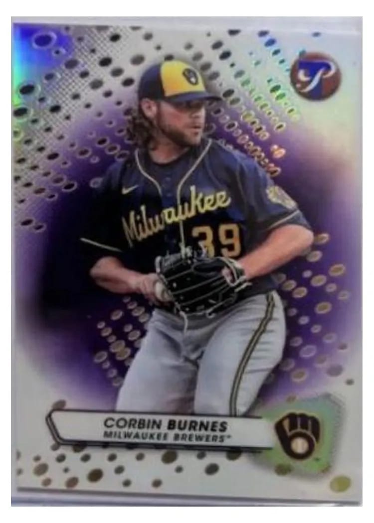 2023 Topps Pristine Base Set Corbin Burnes #2 card