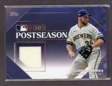 2024 Topps Postseason Performance Relics Corbin Burnes #PPR-CB card