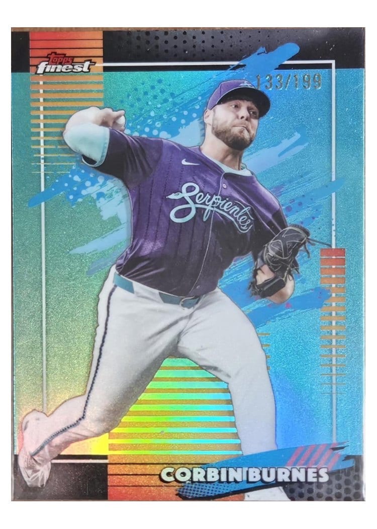 2026 Topps Finest Corbin Burnes #121 card