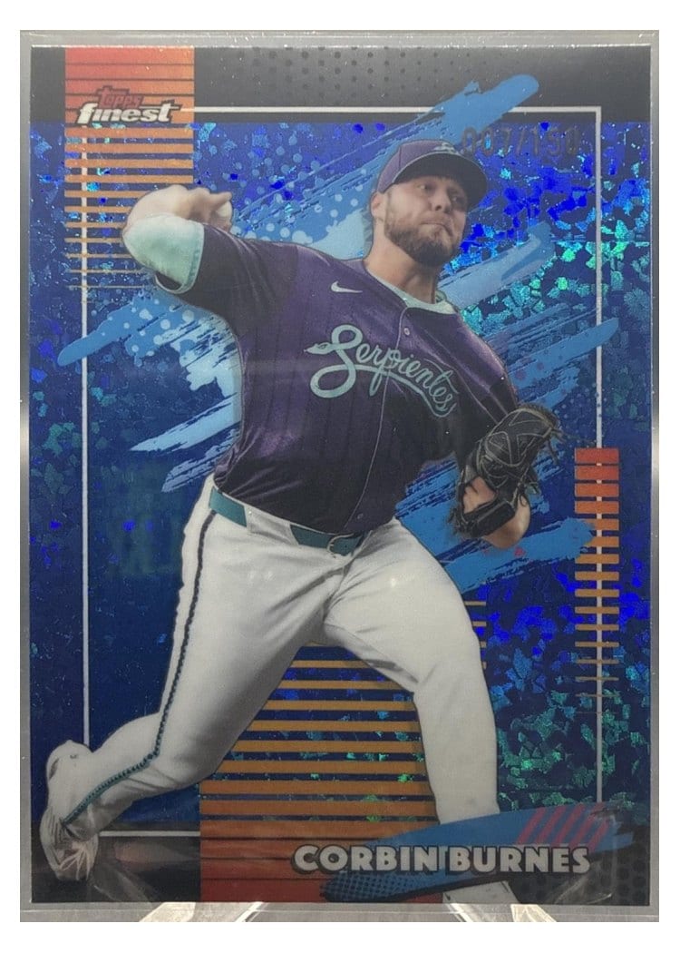 2026 Topps Finest Corbin Burnes #121 card