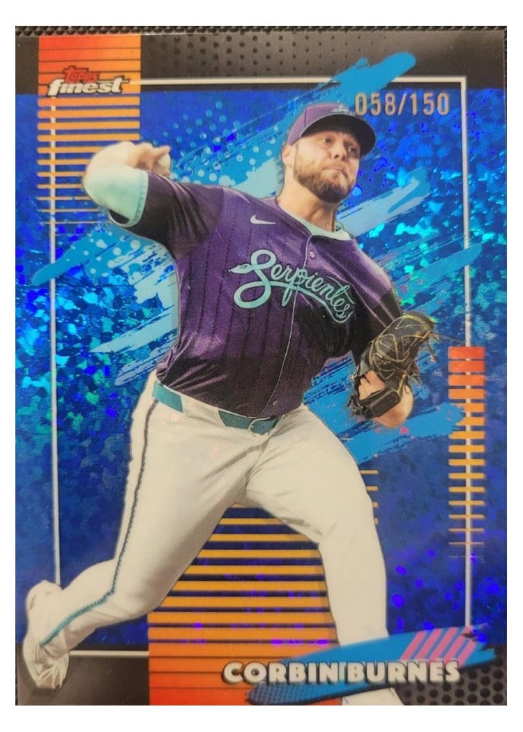 2026 Topps Finest Corbin Burnes #121 card