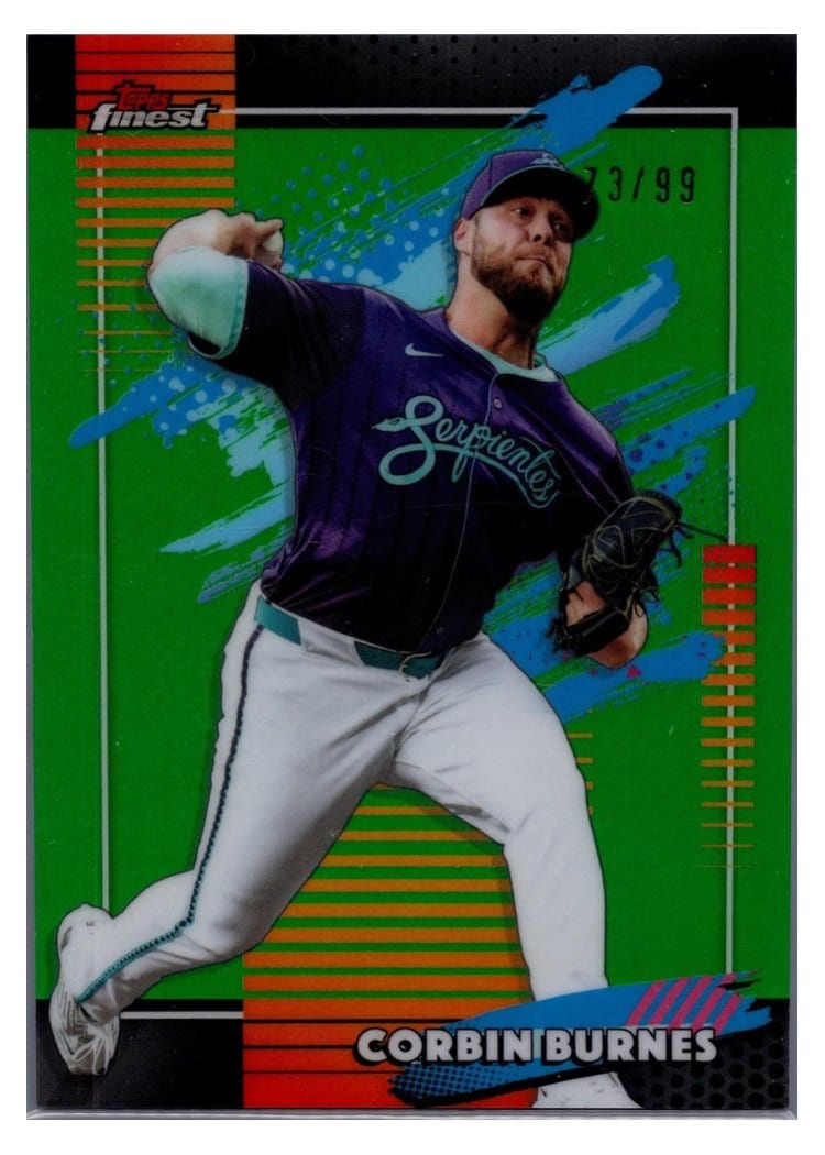 2026 Topps Finest Corbin Burnes #121 card