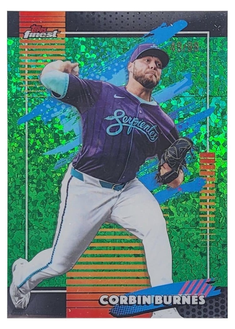2026 Topps Finest Corbin Burnes #121 card
