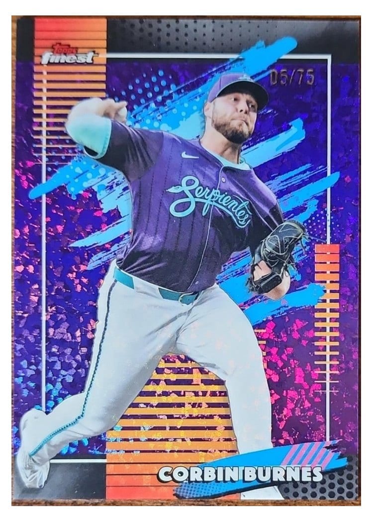 2026 Topps Finest Corbin Burnes #121 card