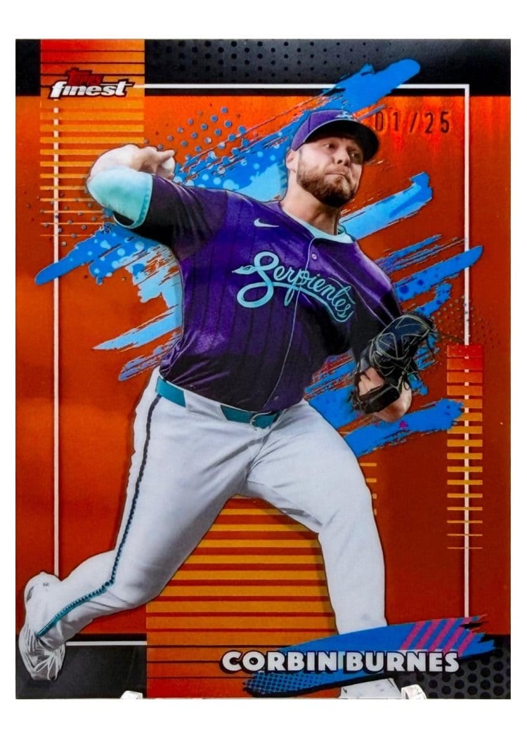 2026 Topps Finest Corbin Burnes #121 card