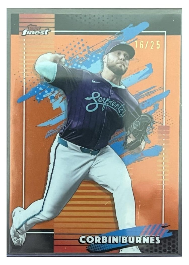 2026 Topps Finest Corbin Burnes #121 card