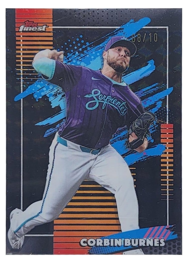 2026 Topps Finest Corbin Burnes #121 card