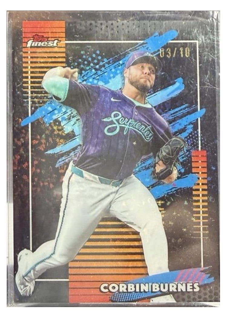 2026 Topps Finest Corbin Burnes #121 card