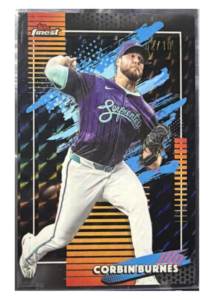2026 Topps Finest Corbin Burnes #121 card