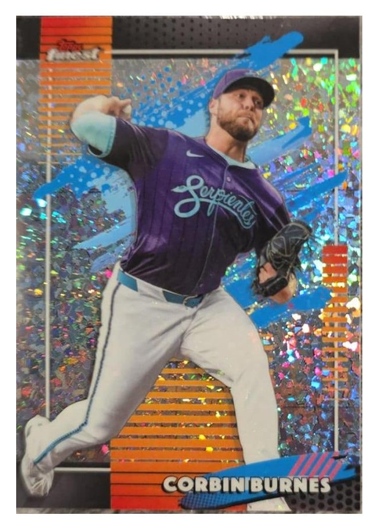 2026 Topps Finest Corbin Burnes #121 card