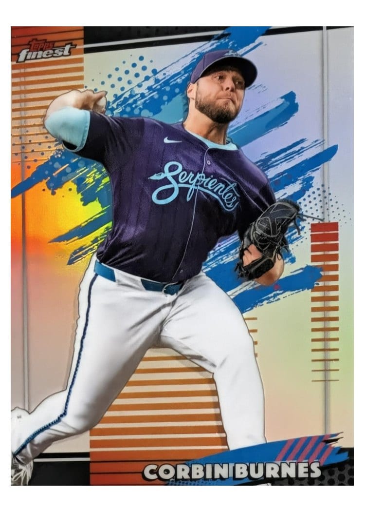 2026 Topps Finest Corbin Burnes #121 card