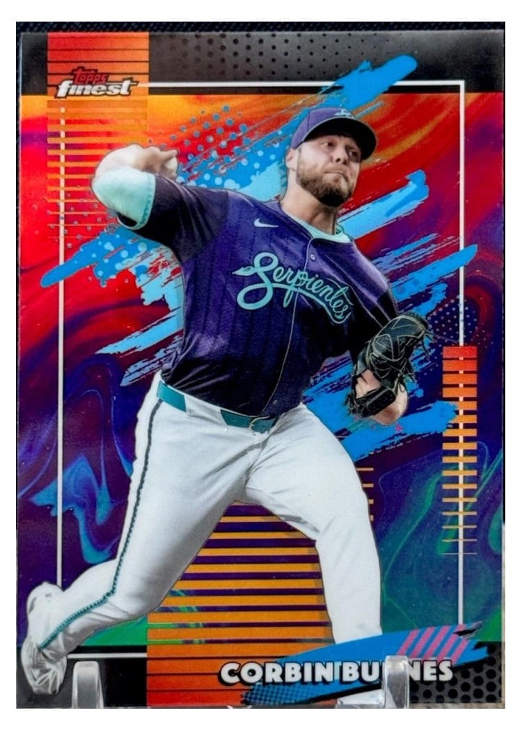2026 Topps Finest Corbin Burnes #121 card