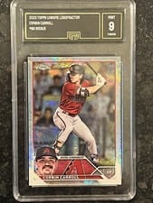 2023 Topps Chrome Corbin Carroll #95 card