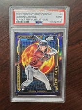 2023 Topps Cosmic Chrome Planetary Pursuit Sun Corbin Carroll #PPS-4 card