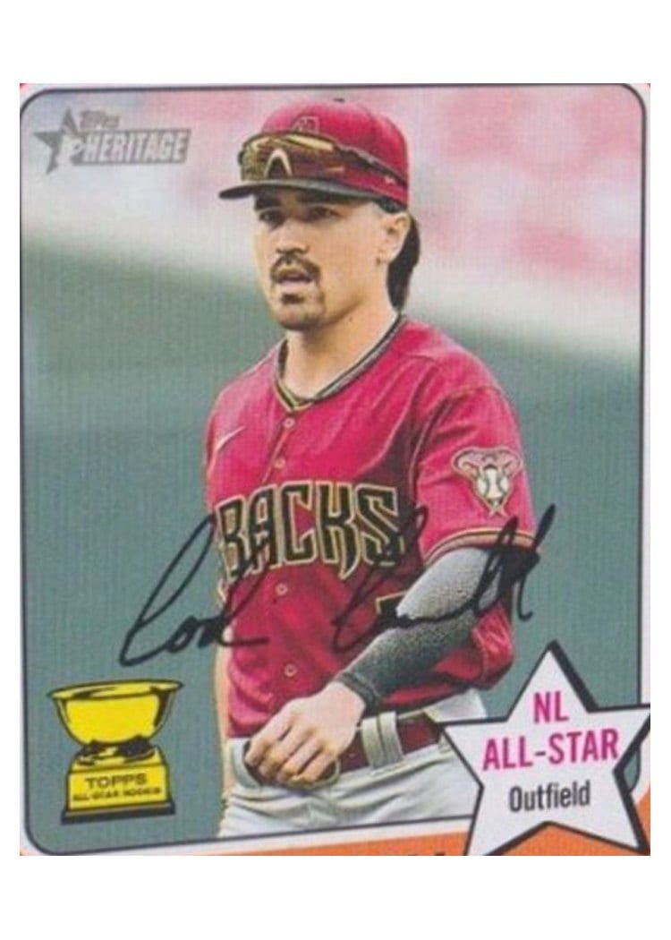 2024 Topps Heritage Corbin Carroll #372 card