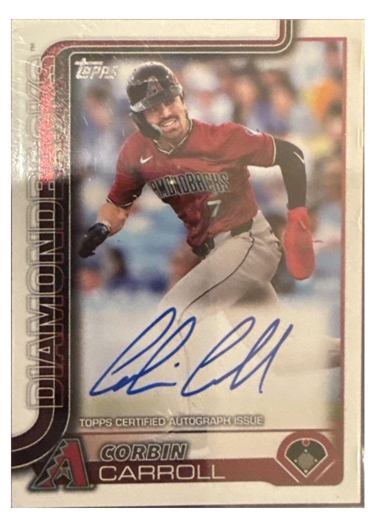 2025 Topps Corbin Carroll #78 card