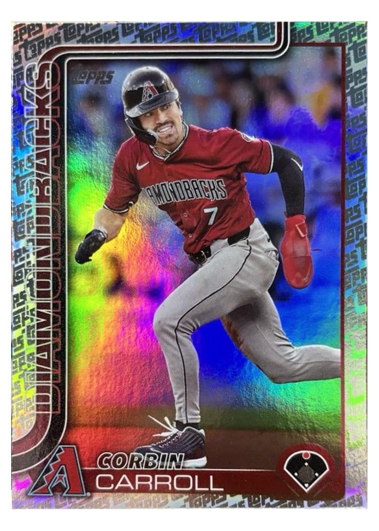 2025 Topps Corbin Carroll #78 card