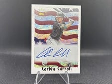 2025 Topps Archives 1995 Topps Cyberstats Autographs Corbin Carroll #95CA-CC